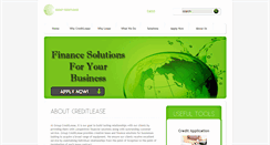 Desktop Screenshot of creditlease.ca